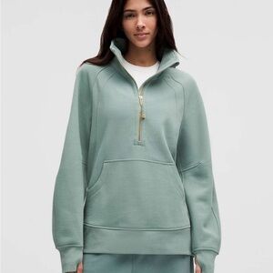 Lululemon Crater Blue Oversized Long Sleeve Hoodie XS/S